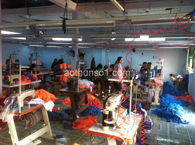 Khu sản xuất - áo Thun Asia - Công Ty TNHH May Thời Trang Asia